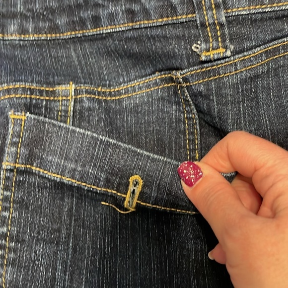 Gently used denim skirt - Picture 3 of 6